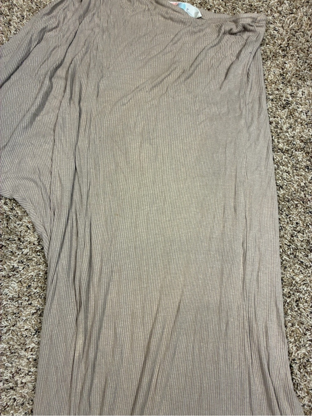 Free People Beach Kara Ribbed One Shoukder Midi Dress - Picture 7 of 16
